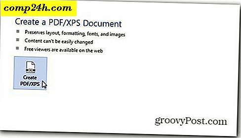 Spara Office 2013-dokument till ett lösenordsskyddat PDF-dokument