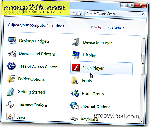 Verwijder ongebruikte items van derden uit het configuratiescherm van Windows 7