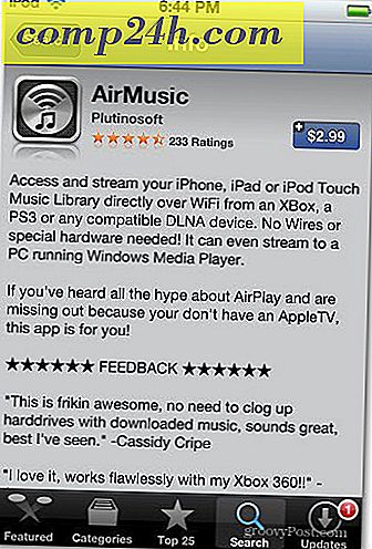 अपने आईपॉड टच से Xbox 360 तक संगीत स्ट्रीम करें
