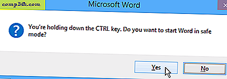 Fejlfinding Microsoft Office ved at åbne den i fejlsikret tilstand