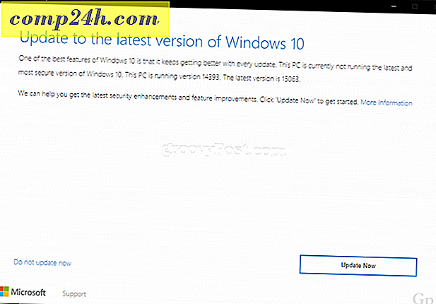 Hur kan du uppgradera till Windows 10 Creators Update nu