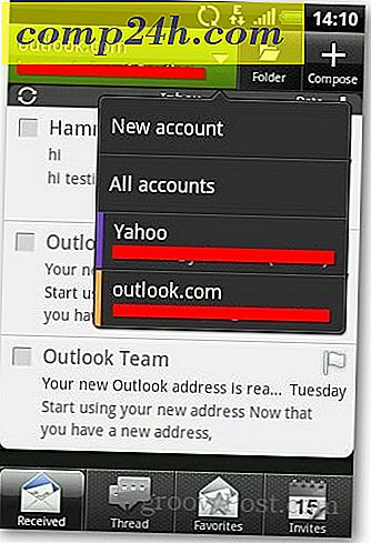Android पर Outlook.com को कॉन्फ़िगर कैसे करें