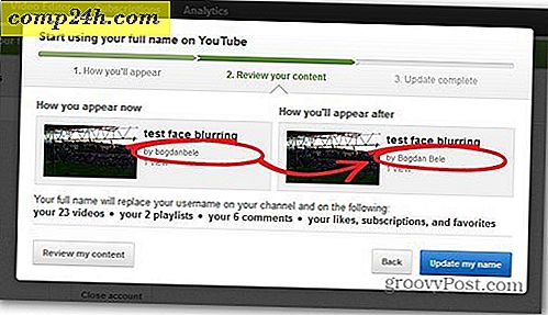 Google यूट्यूब पर आपका पूरा नाम चाहता है