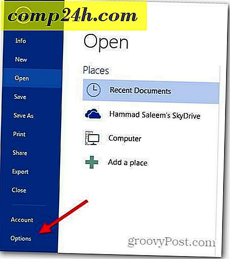 Maak Office 2013 Documenten opslaan standaard op uw computer