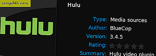 Hurtig startvejledning: Raspberry Pi + XBMC + Hulu
