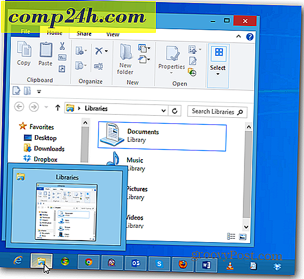 Gør Windows Explorer åben til en anden placering end biblioteker