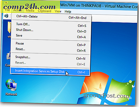Installer Integration Services på Hyper-V VM'er i Windows 8