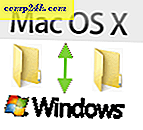 Hoe bestanden en mappen delen tussen OS X en Windows 7