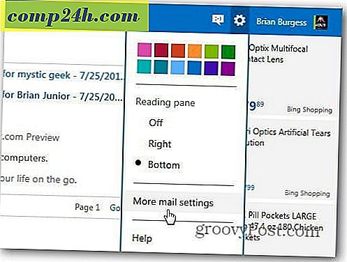 Hoe Gmail aan Outlook.com toe te voegen