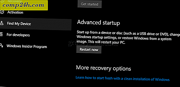 Een schone installatie van Windows 10 uitvoeren met de Refresh Tool
