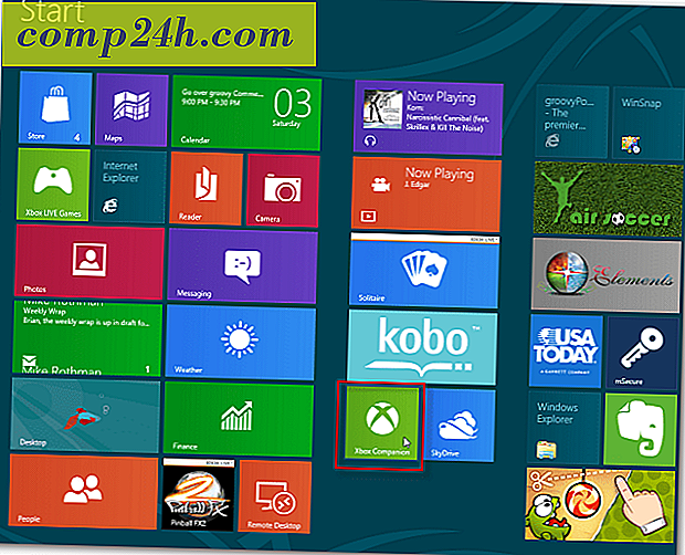 Windows 8 Xbox 360 Companion-app