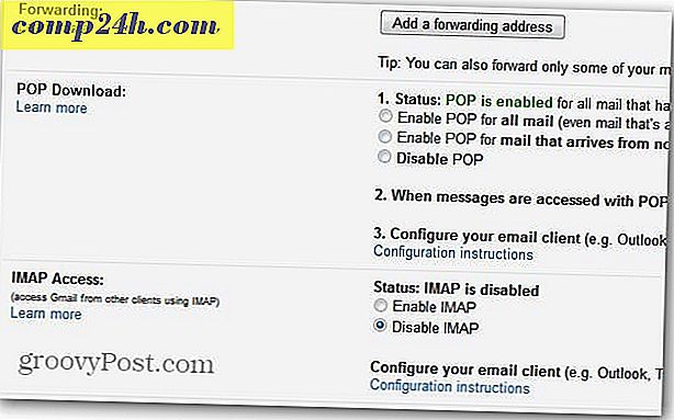 Hoe Gmail via POP aan Outlook 2013 kan worden toegevoegd