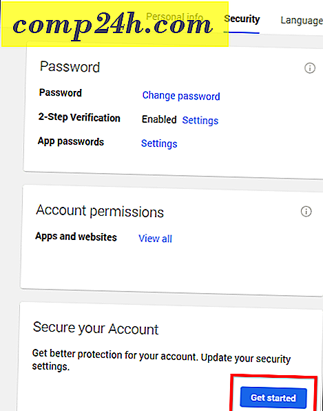 Google Dashboard Security Wizard hjælper dig med at holde ting sikkert