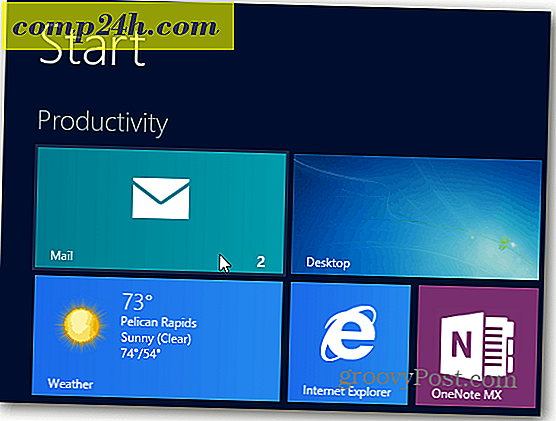 Muuta oletussignaali Windows 8 Mailissa