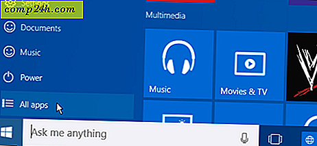 Windows 10: apps zoeken op de eerste letter vanuit het startmenu