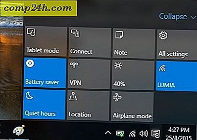 Brug batterisparer i Windows 10 for at forlænge batteriets levetid