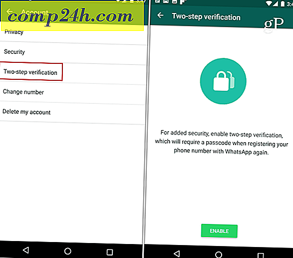 Sådan sikres din WhatsApp-konto med to-trins verifikation