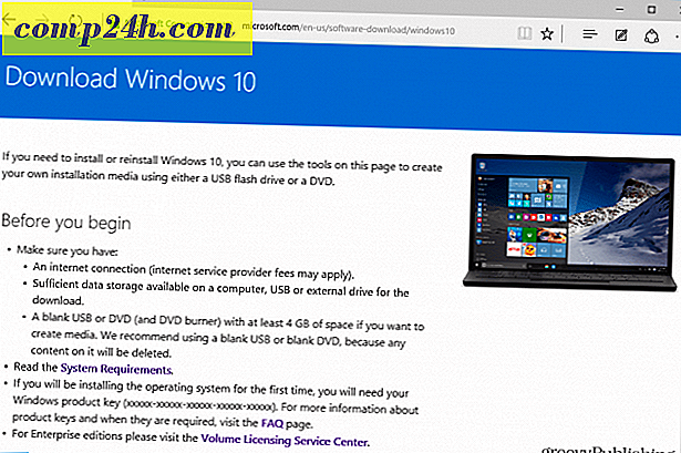 Hoe Windows 10 ISO te downloaden voor een schone installatie (bijgewerkt)