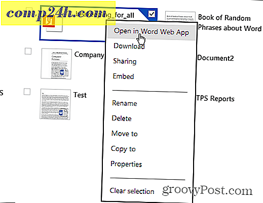 Lees en bewerk PDF's online met Microsoft Office Web Apps