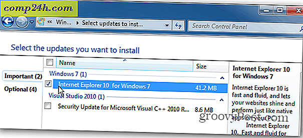 Terugkeren naar Internet Explorer 9 vanuit Internet Explorer 10 Preview voor Windows 7