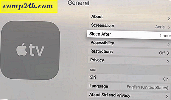 Sådan styres når dit nye Apple TV går i seng