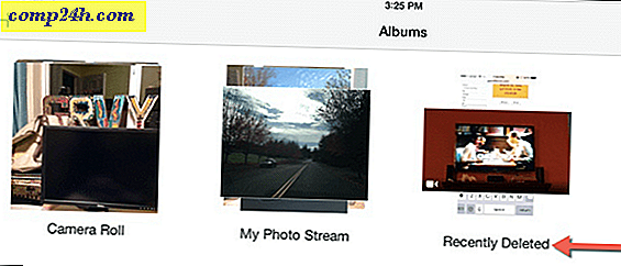 IOS 8 Tips: Hur återställer du borttagna foton och videoklipp för iPhone och iPad