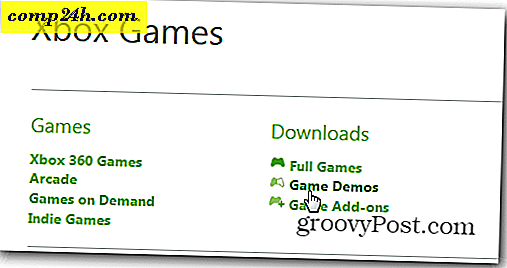 Download Xbox 360 Game Demos fra din computer