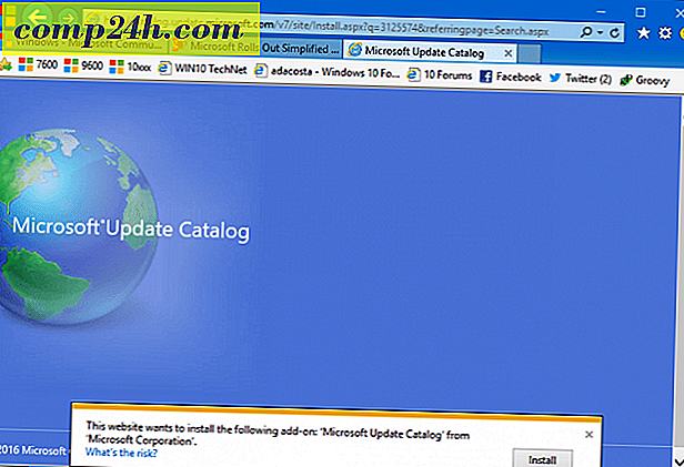 Sådan installeres Rollup Update til Windows 7 Service Pack 1