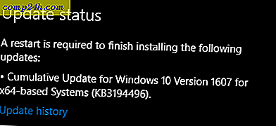 Windows 10 Kumulativ uppdatering KB3194496 Released idag för årsdaguppdatering