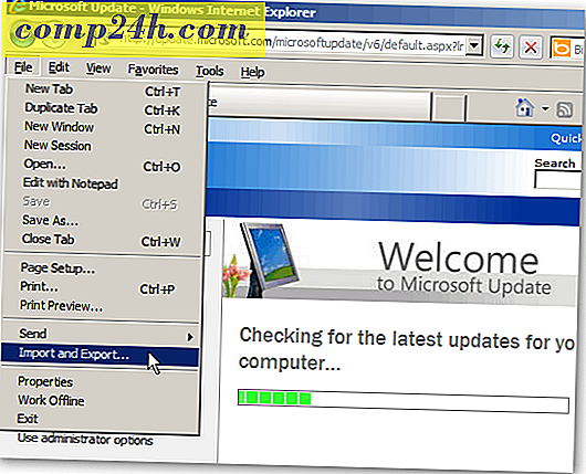Kirjanmerkkien siirtäminen XP: stä Chromebookiin