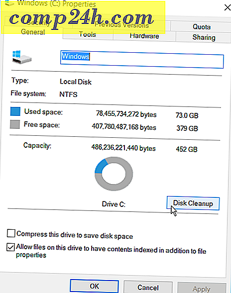 Legg inn Windows 10-oppgradering: Få din diskplass tilbake