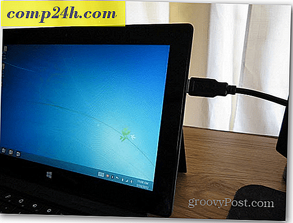 Sådan bruger du en scanner med Microsoft Surface RT