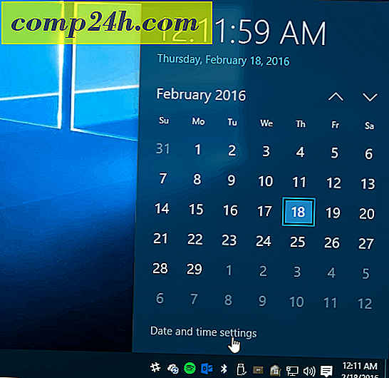 Lägg till extra klockor för olika tidszoner i Windows 10