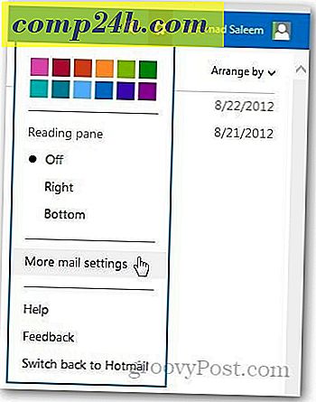 Automaattisten lomaviestien ottaminen käyttöön Outlook.comissa
