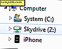 Een netwerkschijf toewijzen aan Windows Live Skydrive Office 2010 gebruiken [How-To]