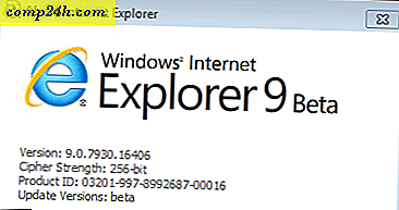 Internet Explorer 9 Beta Skärmdump Tour - Prova det!