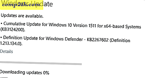 Windows 10 Nieuwe cumulatieve update KB3124200 nu beschikbaar