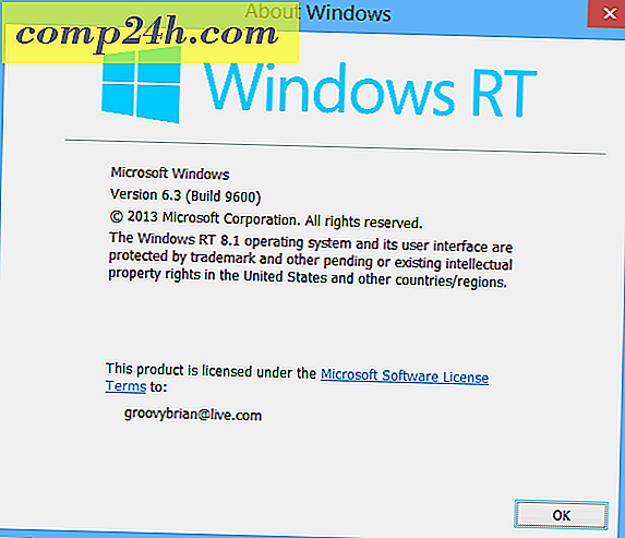 Windows RT 8.1 Update 3 med startmeny tillgänglig nu (uppdaterad)
