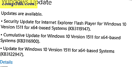 Windows 10 Nieuwe cumulatieve update KB3116900 nu beschikbaar