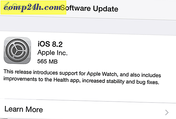 Apple udgiver iOS 8.2 - Spring det over eller installer det?