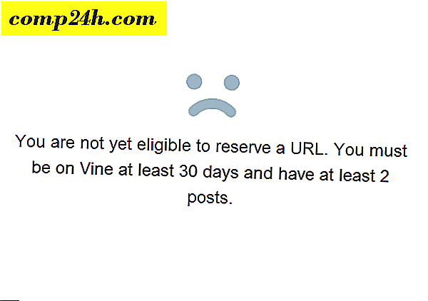 Få din Vine Profile Vanity Web Address