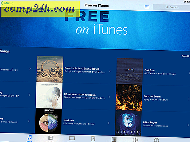 Apple tilbyder gratis på iTunes-sektionen til sange og tv-shows