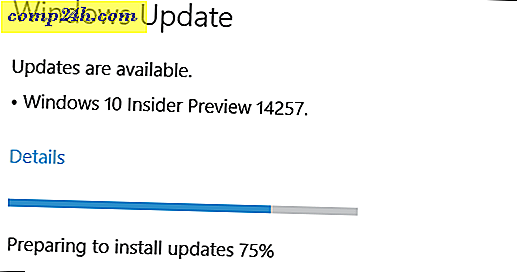 Windows 10 Redstone Preview Build 14257 beschikbaar voor Insiders