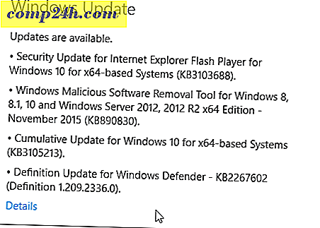 Ny Windows 10 Update KB3105213 og mer tilgjengelig nå