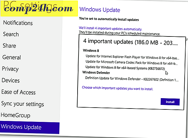Microsofts seneste store opdatering til Windows 8 Readies det til Release