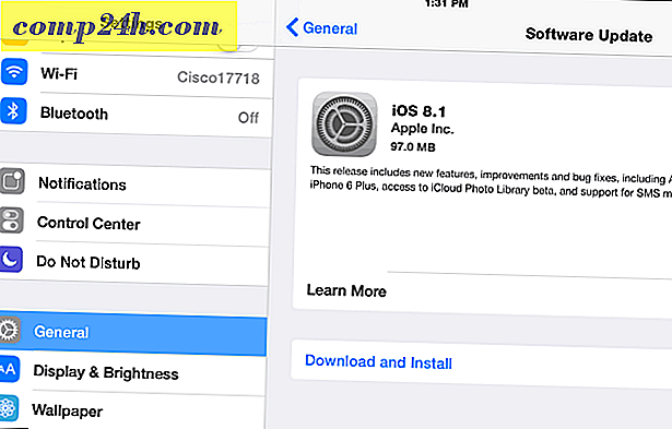 iOS 8.1 lancerede denne uge med nye funktioner og fejlrettelser