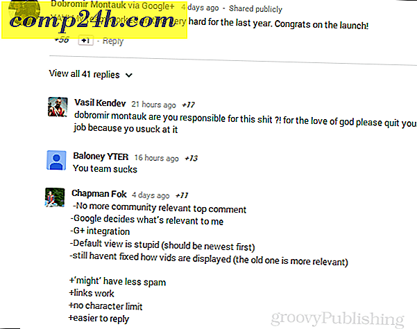 Framställning om att återgå till YouTube Kommentarer bort från Google+ Integration når 90 000 signaturer och växande