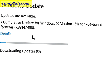 Windows 10 -päivitys KB3147458 Build 10586.218 Saatavilla nyt