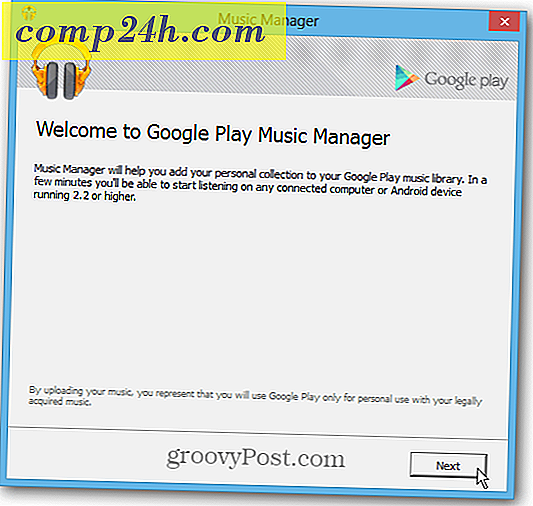 Sådan bruger du Google Music Scan og Match Service