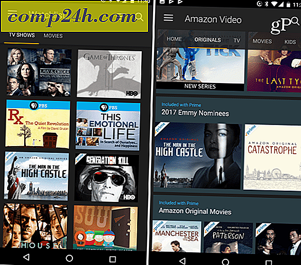 Amazon Prime Video App er nu tilgængelig i den amerikanske Google Play Butik